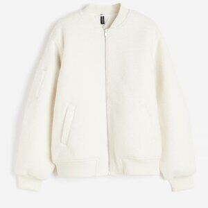 Coated Bomber Jacket  Size L